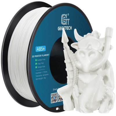 Geeetech ABS+ Plus, Цвят: White