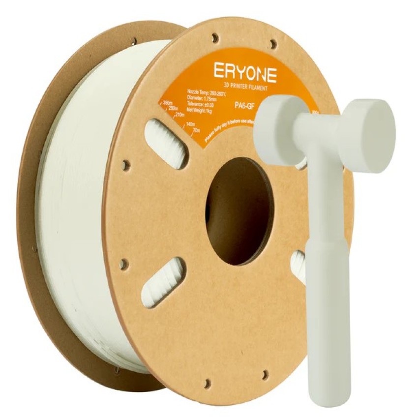 ERYONE NYLON (PA) - GF (Glass Fibre), Цвят: PA6-GF - White