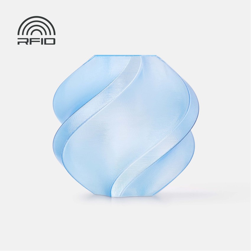 Bambu Lab PETG Translucent, Цвят: Light Blue - With Spool