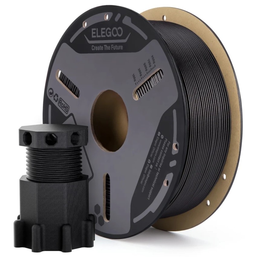 ELEGOO PETG - CF (Carbon Fibre), Цвят: Black