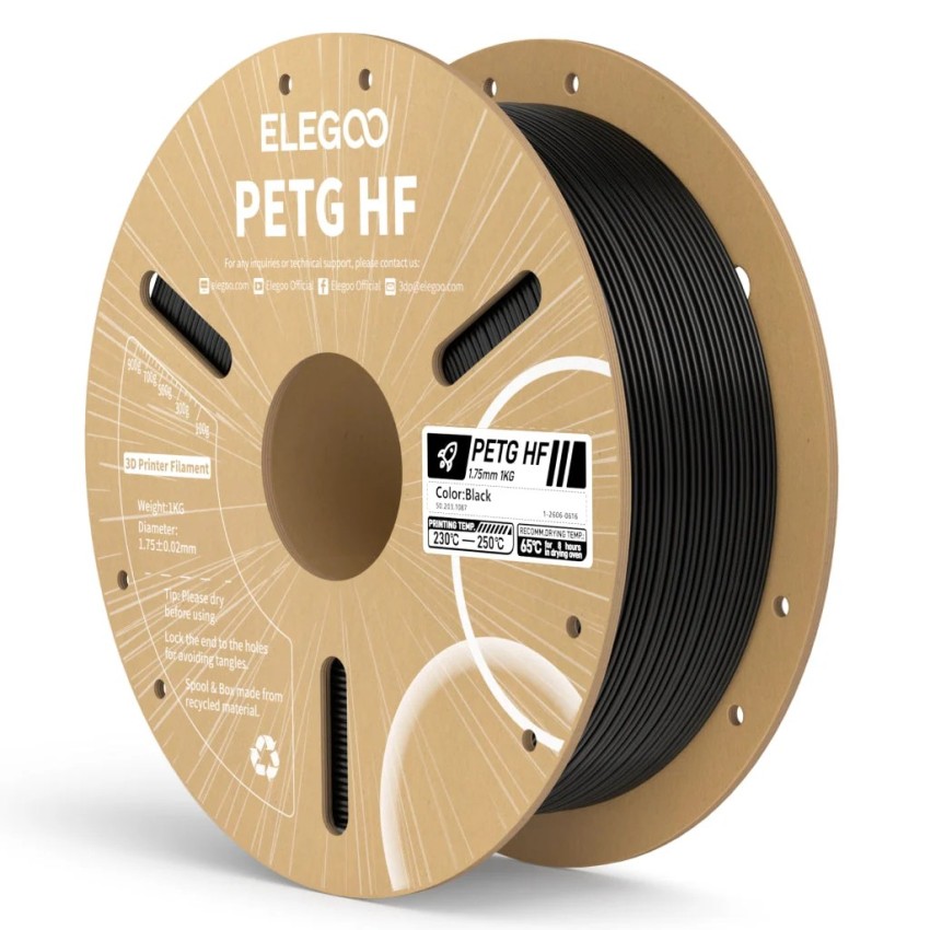 ELEGOO PETG HF, Цвят: Black
