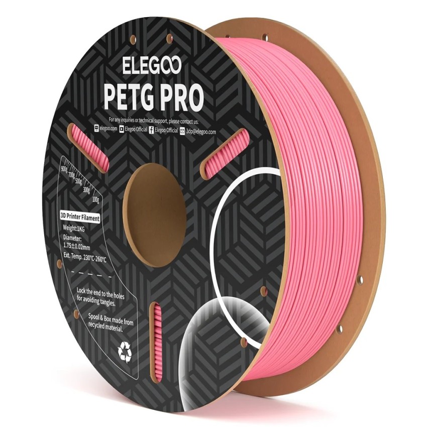 ELEGOO PETG PRO, Цвят: Pink
