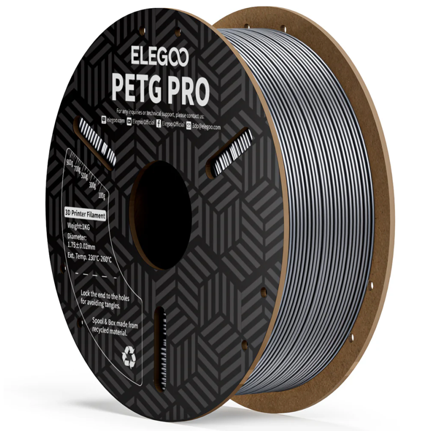 ELEGOO PETG PRO, Цвят: Silver