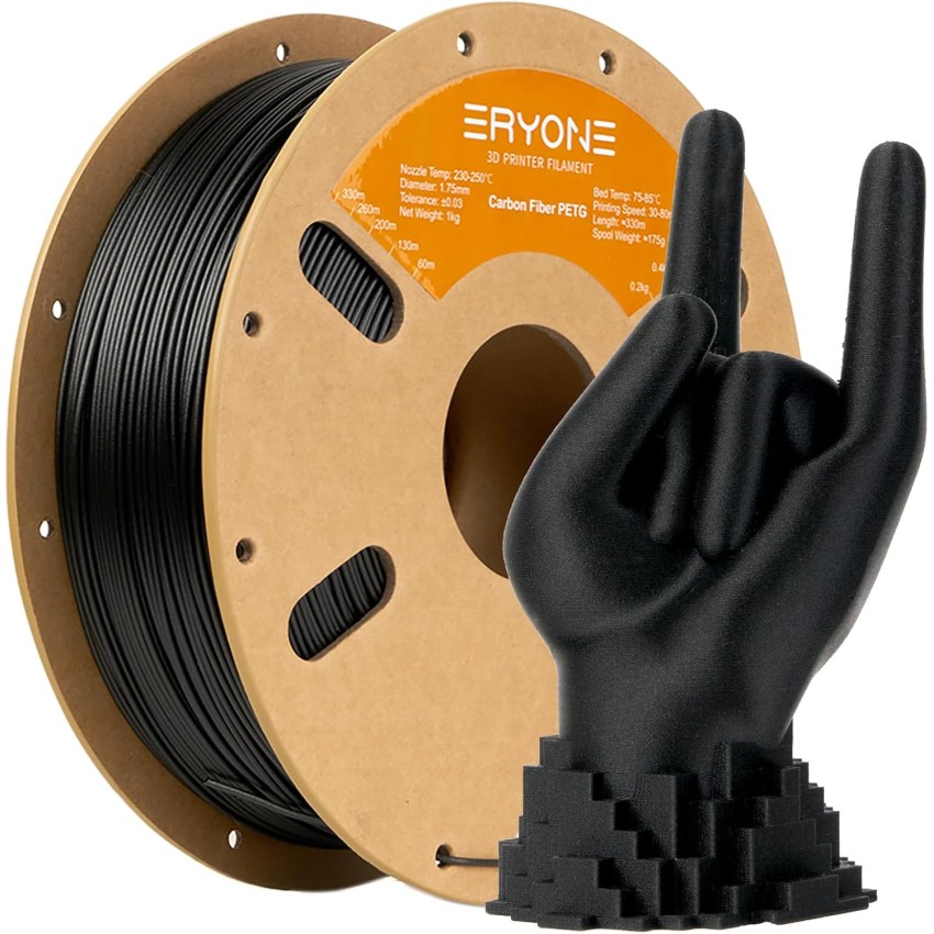 ERYONE PETG - CF(Carbon Fibre), Цвят: Black