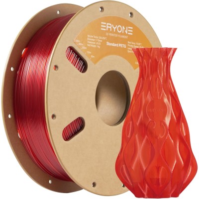 ERYONE PETG, Цвят:  Red Transperant