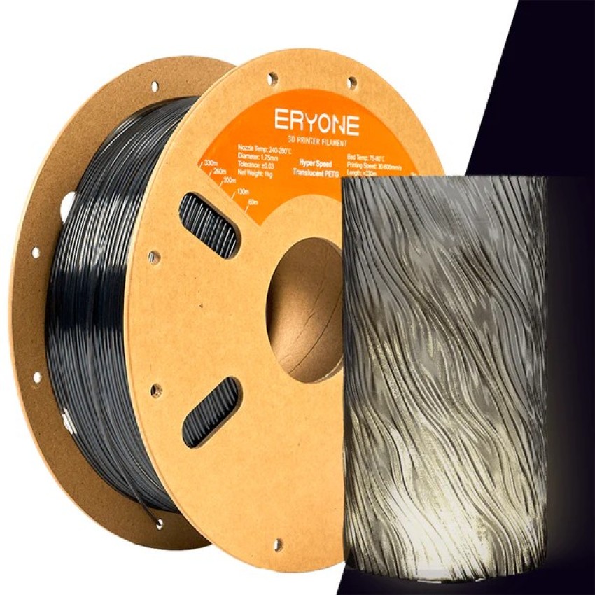 ERYONE PETG High-Speed Translucent, Цвят: Gray