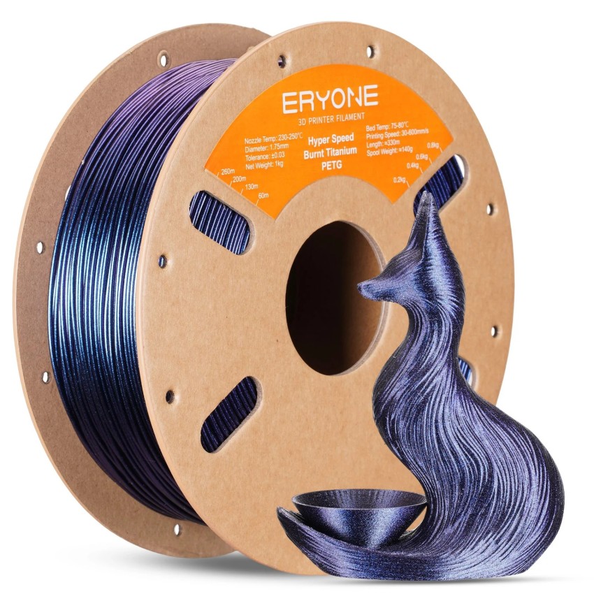 ERYONE PETG High-Speed BURNT TITANIUM, Цвят: Blue Purple