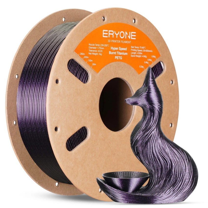 ERYONE PETG High-Speed BURNT TITANIUM, Цвят: Rose Red