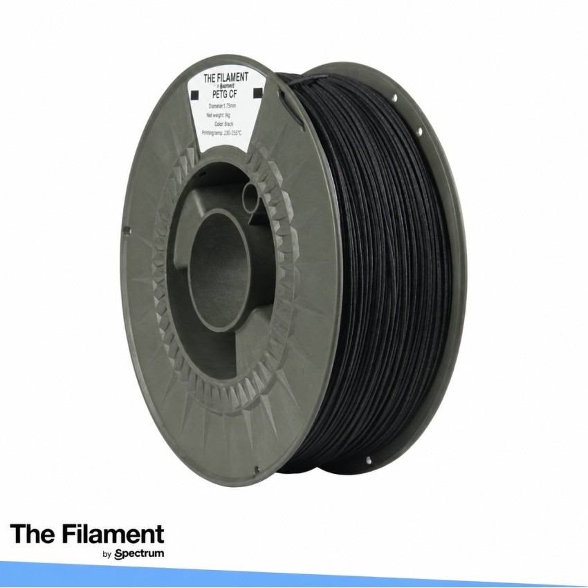 Spectrum The Filament PETG CF, Цвят: Black