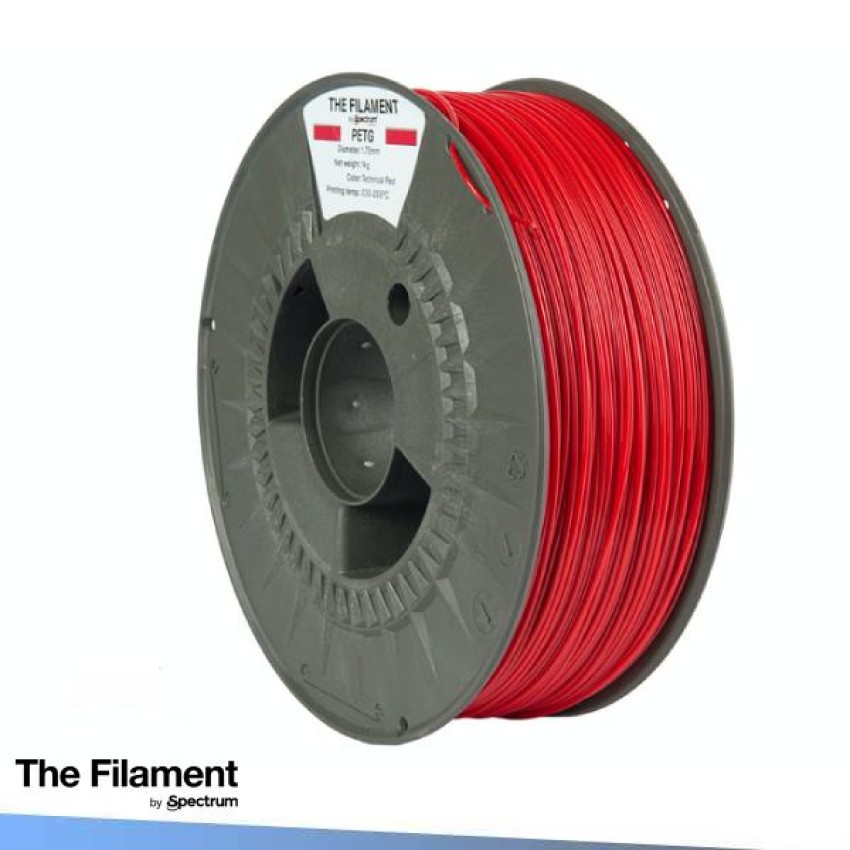 Spectrum The Filament PETG, Цвят: Technical Red