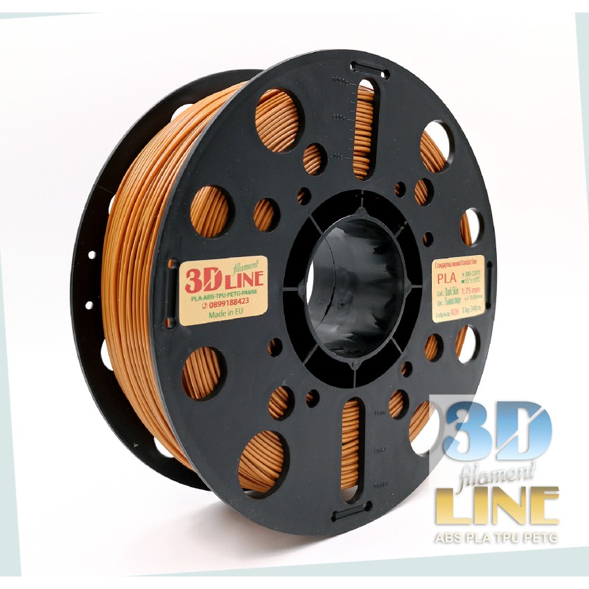 3DLine - PLA - Произведено в БГ, Цвят: Скин тъмен