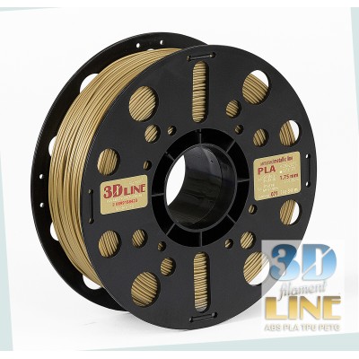 3DLine - PLA - Произведено в БГ, Цвят: Златен металик