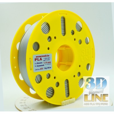 3DLine - PLA - Произведено в БГ, Цвят: Алуминий