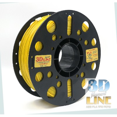 3DLine - PLA - Произведено в БГ, Цвят: Жълт мрамор