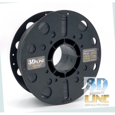 3DLine - PLA - Произведено в БГ, Цвят: Тъмно сиво