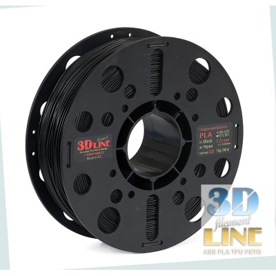 3DLine - PLA - Произведено в БГ, Цвят: Черно