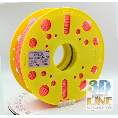 3DLine - PLA - Произведено в БГ, Цвят: Бебешко розово