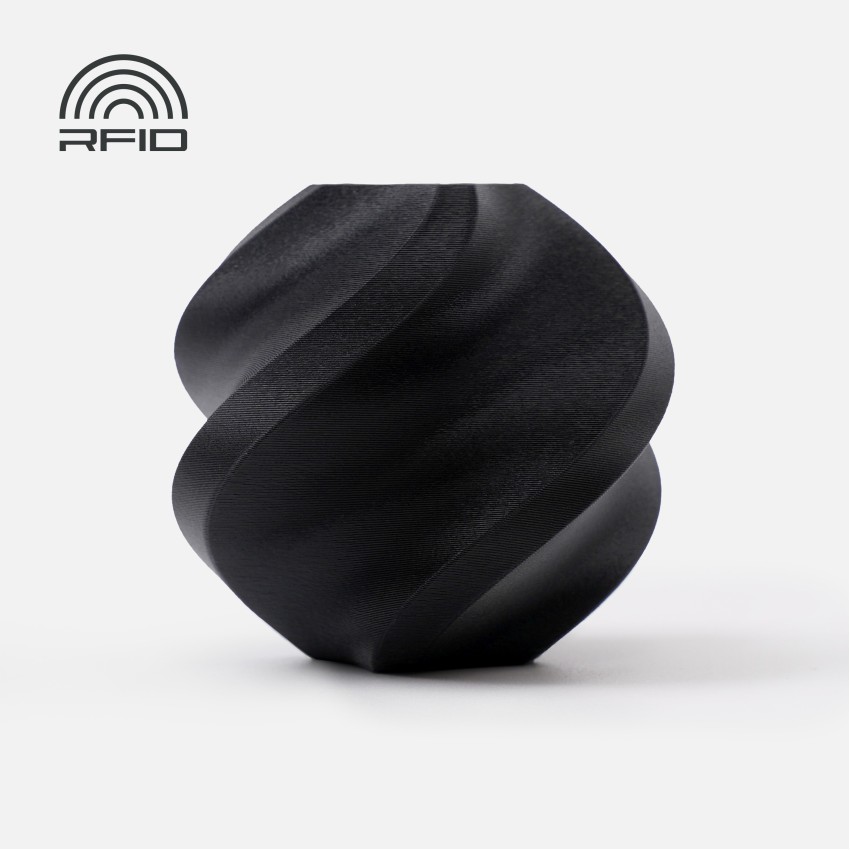 Bambu Lab PLA Matte, Цвят: Charcoal - With Spool