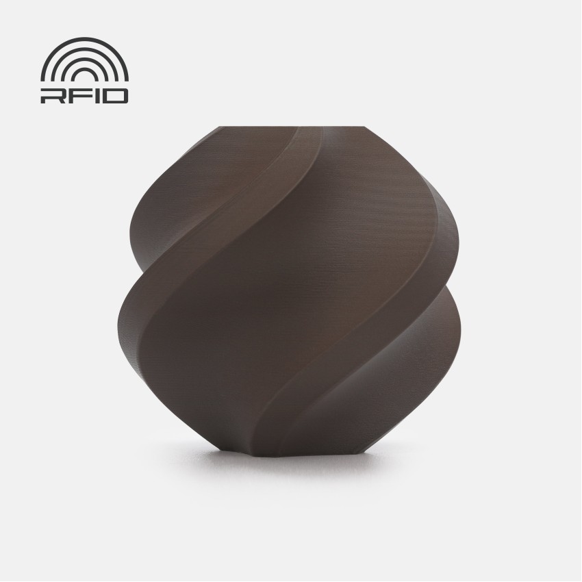Bambu Lab PLA Matte, Цвят: Dark Chocolate - Refill