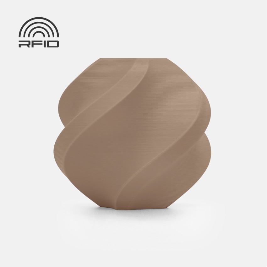 Bambu Lab PLA Matte, Цвят: Latte Brown - Refill