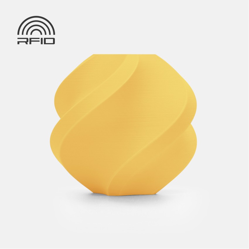 Bambu Lab PLA Matte, Цвят: Lemon Yellow - Refill