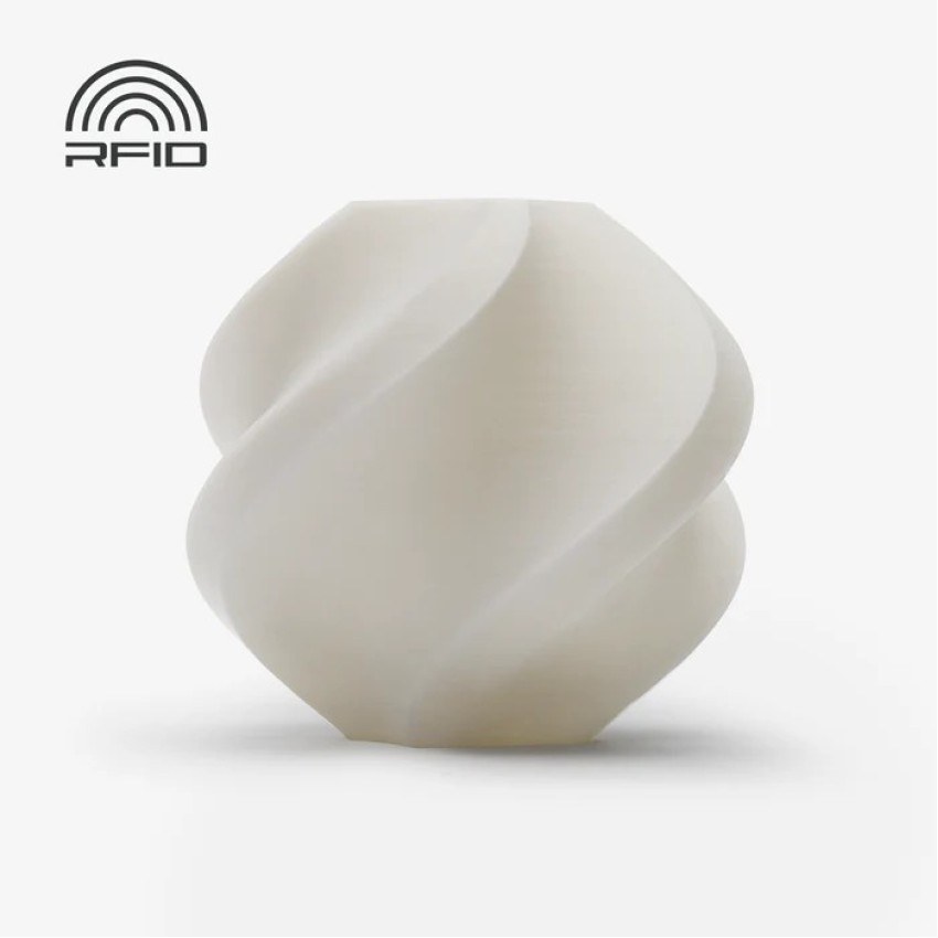 Bambu Lab PLA Basic, Цвят: Jade White - With Spool