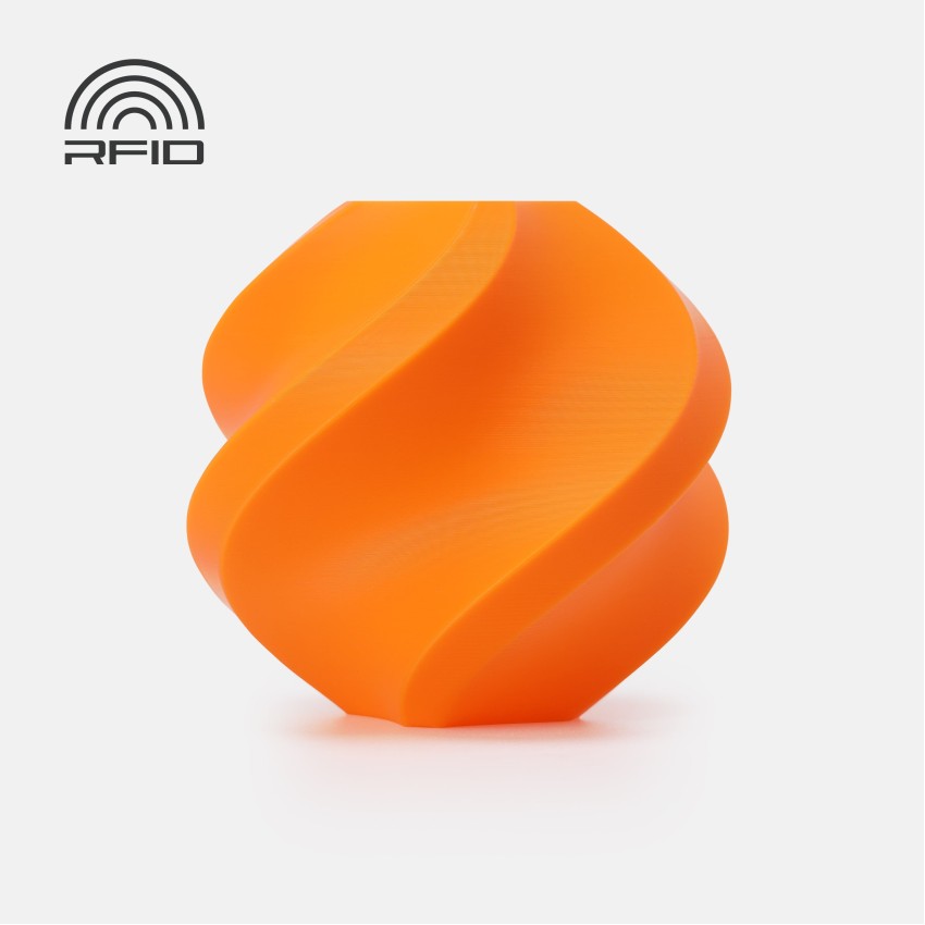 Bambu Lab PLA Basic, Цвят: Pumpkin Orange - Refill