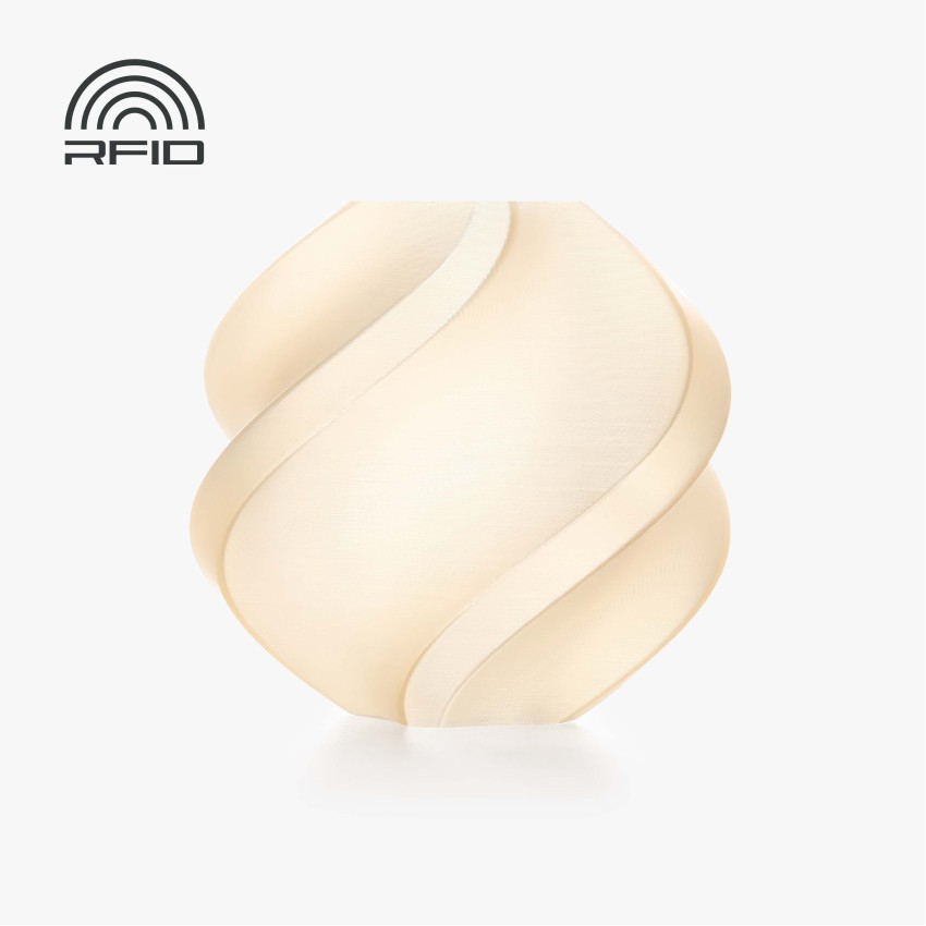 Bambu Lab PLA Translucent, Цвят: Mellow Yellow