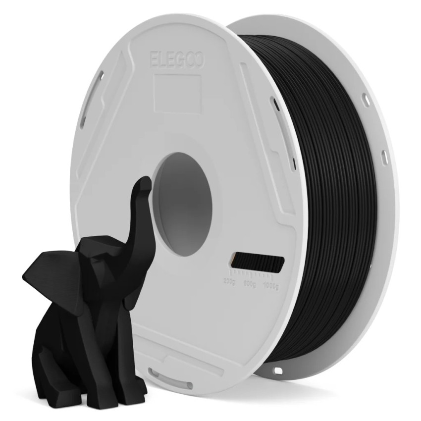ELEGOO PLA Basic, Цвят: Black - With Spool