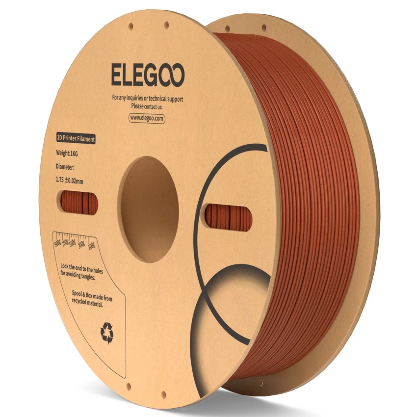 Elegoo PLA, Цвят: Marble Brick Red