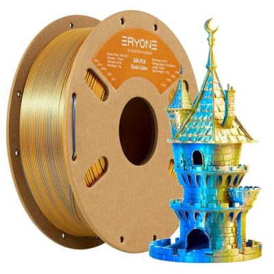 Eryone PLA Dual Color Silk, Цвят: Gold - Blue