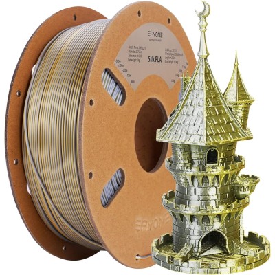 Eryone PLA Dual Color Silk, Цвят: Gold - Silver