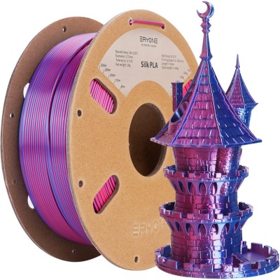 Eryone PLA Dual Color Silk, Цвят: Red - Blue