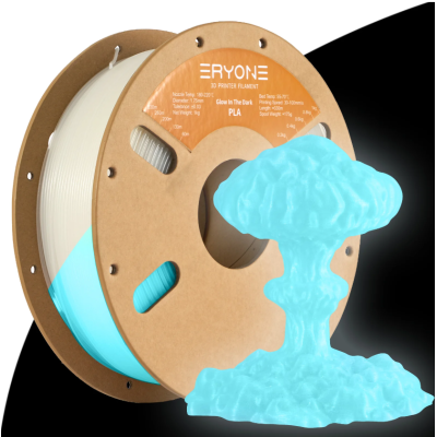Eryone PLA Glow in The Dark - Luminous, Цвят: Blue