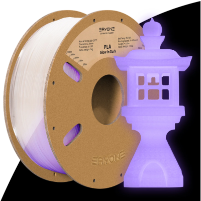 Eryone PLA Glow in The Dark - Luminous, Цвят: Purple