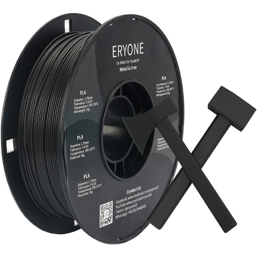 Eryone PLA Metallic, Цвят: Iron