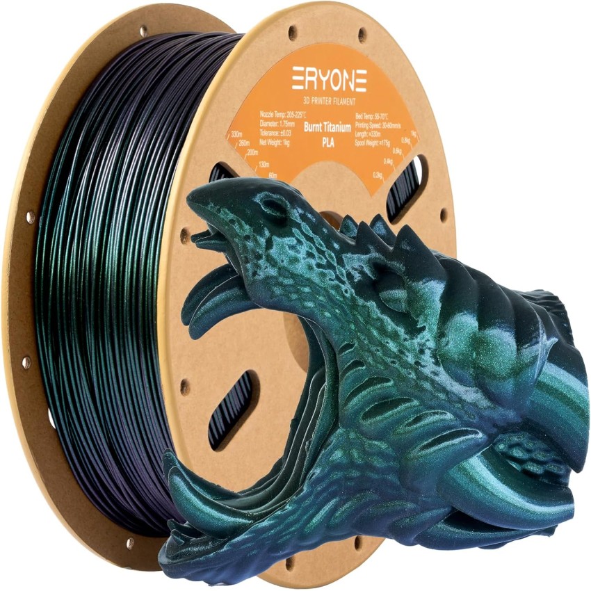 Eryone PLA Burnt Titanium, Цвят: Green
