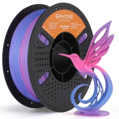 Eryone PLA Lite Matte Rainbow, Цвят: Berry