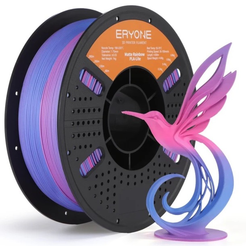 Eryone PLA Lite Matte Rainbow, Цвят: Berry