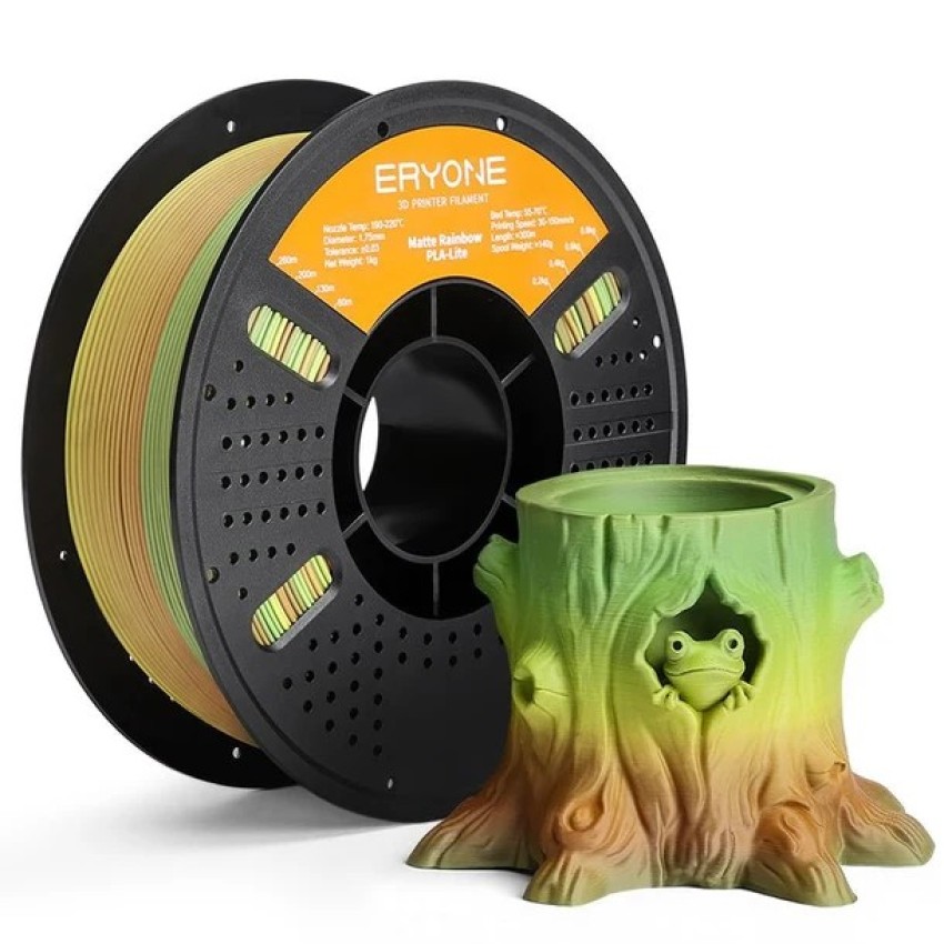 Eryone PLA Lite Matte Rainbow, Цвят: Moss Ochre