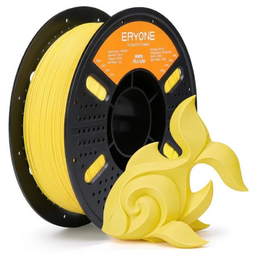 Eryone PLA Lite Matte, Цвят: Vibrant Yellow