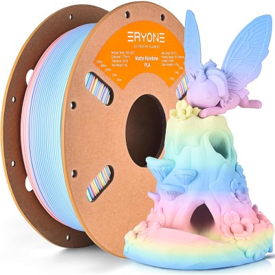 Eryone PLA Matte Rainbow, Цвят: Macaron