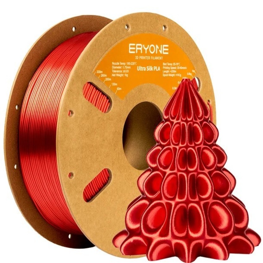 Eryone PLA Ultra Silk, Цвят: Red