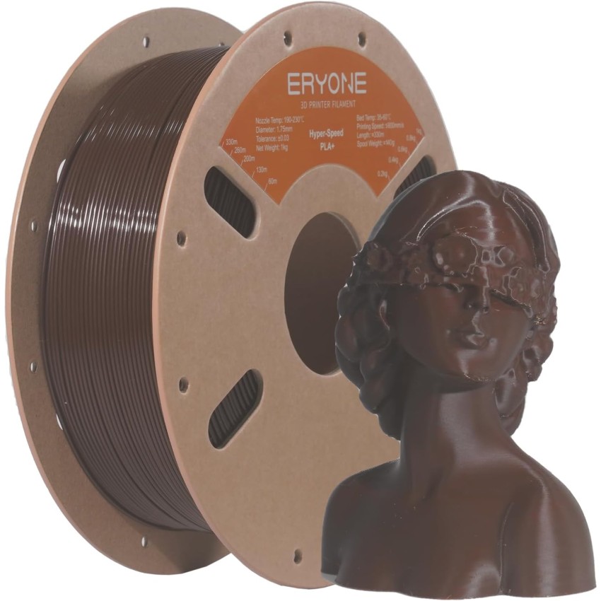 Eryone PLA+ High-Speed, Цвят: Dark Brown