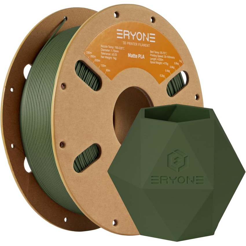 Eryone PLA Matte, Цвят: Olive Green