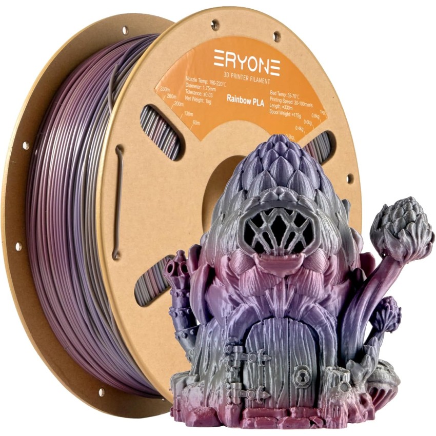 Eryone PLA Silk Rainbow, Цвят: Lagoon