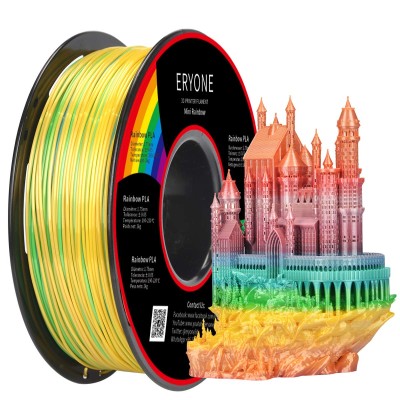 Eryone PLA Silk Rainbow, Цвят: Mini