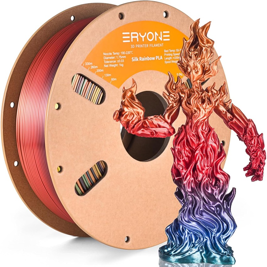 Eryone PLA Silk Rainbow, Цвят: Sunset