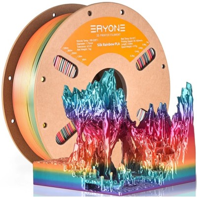 Eryone PLA Silk Rainbow, Цвят: Waterfall