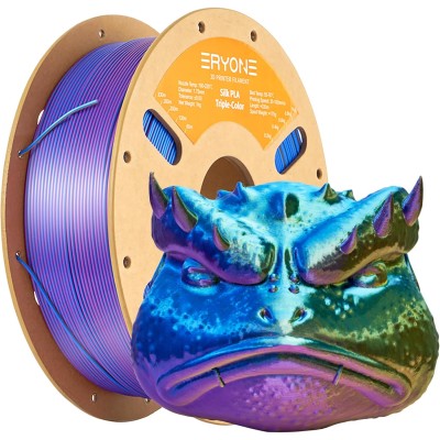 Eryone PLA Tri Color Silk, Цвят: Gold / Blue / Purple
